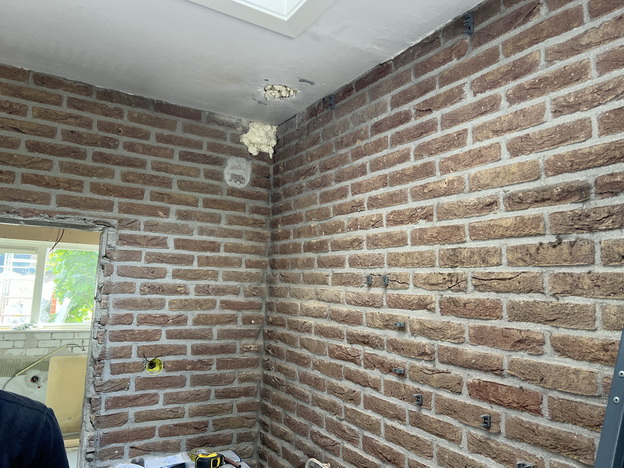 Bijkeuken aangepast